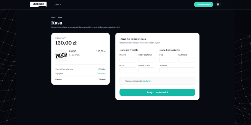 Rozbudowany sklep internetowy z bardziej zaawansowanym procesem zakupowym