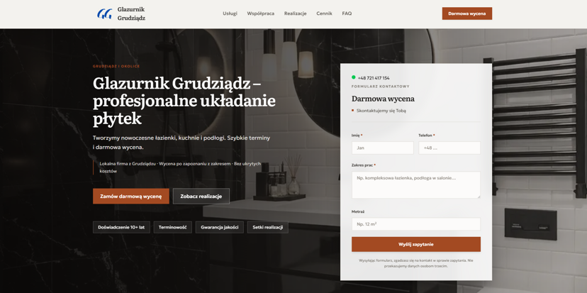 Lokalne SEO dla firm usługowych z widocznością na frazy miejskie